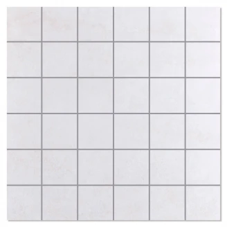 Mosaik Klinker <strong>Almofala</strong>  Vit Polerad 30x30 (5x5) cm